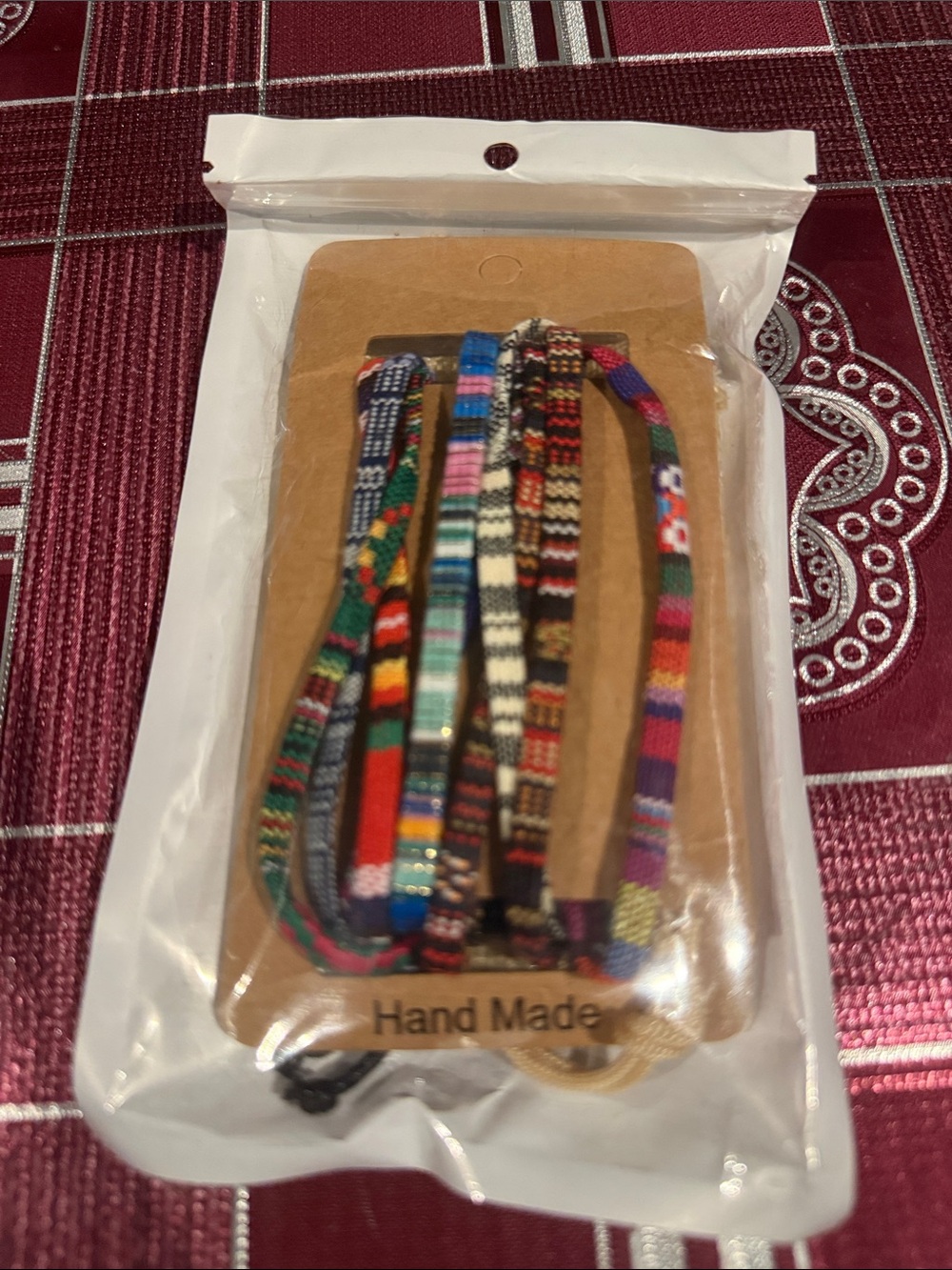 Hand Made Multicolor Woven Friendship Bracelets - Women Accessories